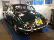 JAGUAR MK2 2.4 MANUAL OVERDRIVE IN BRG