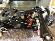 CHEVROLET LS2 ENGINE INTO ANOTHER RED TWR XJS !  SPECIAL REAR AXLE. 